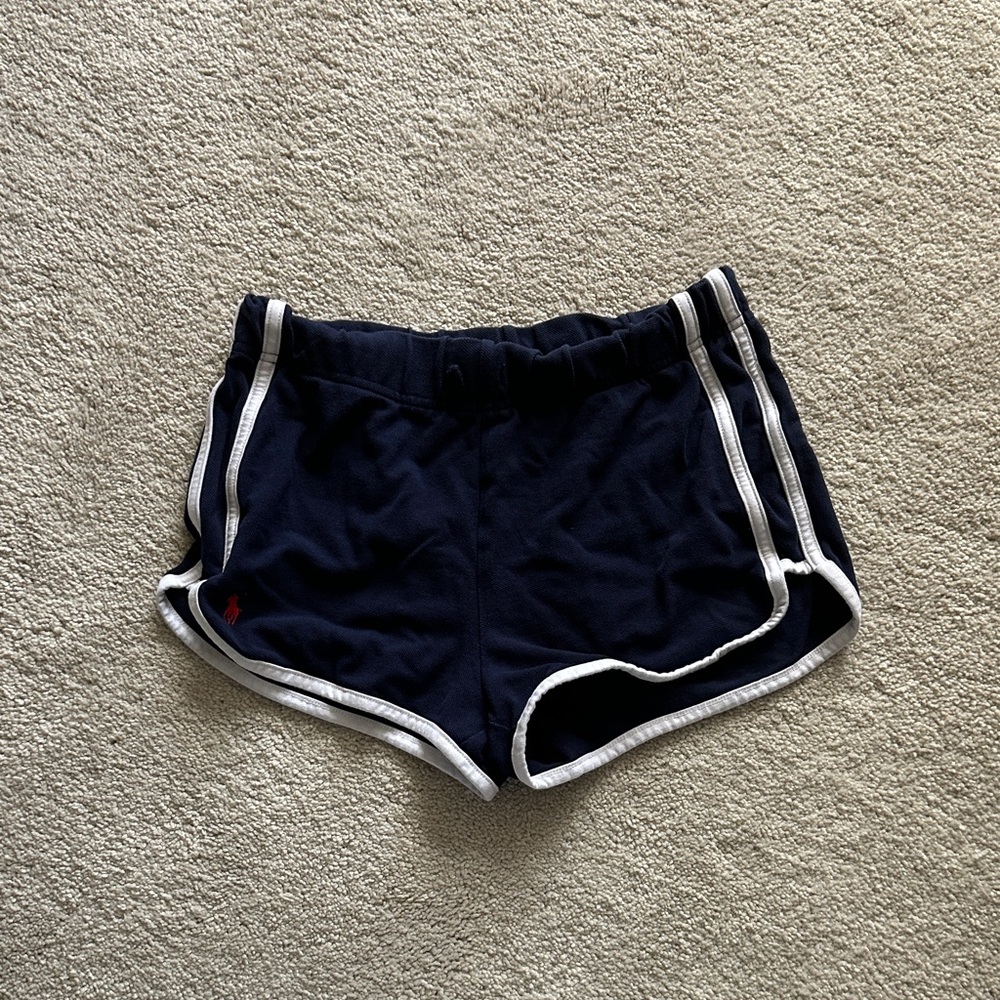 Polo Ralph Lauren Dark Blue Shorts with White Accents